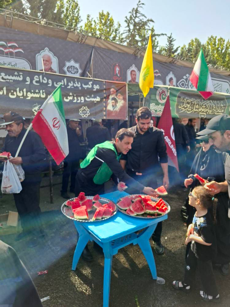 جلوه‌های همدلی و خدمت جامعه ورزش ناشنوایان در موکب شهید امت